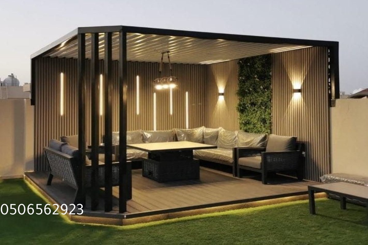 برجولات جدة: الحل الأمثل لإضفاء الأناقة والحماية على مساحاتك الخارجية 0573630048